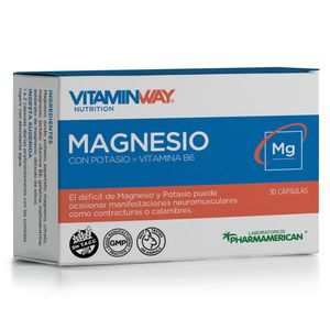 Suplemento dietario magnesio (30 cápsulas)