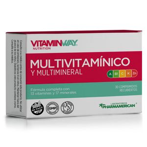Suplemento dietario multivitamínico (30 comprimidos)