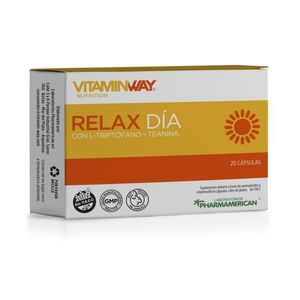 Suplemento dietario relax día (20 cápsulas)
