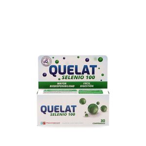 Quelat selenio 100 mg (30 comprimidos)