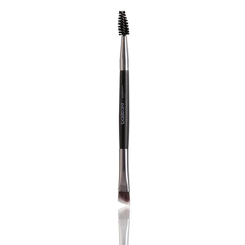 Cepillo doble para cejas y máscara