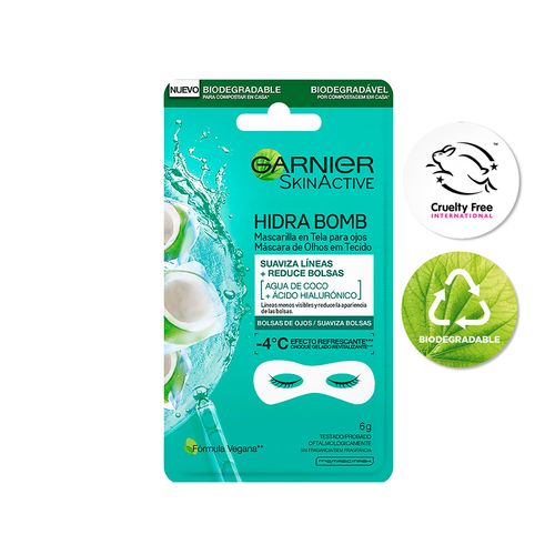 Mascarilla para ojos coco biodegradable (1 unidad)