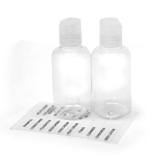 Botellas cosmeticas para viaje (2 unidades)