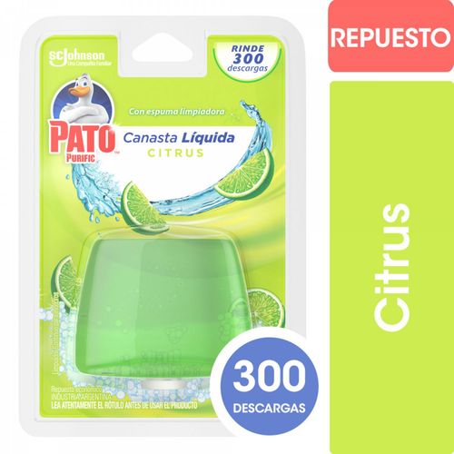Canasta líquida para inodoro citrus repuesto 50 ml