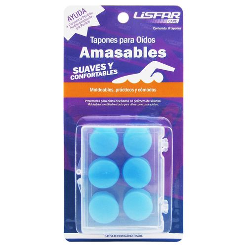 Tapon oido amasable (6 unidades)