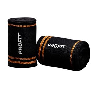 Profit venda deportiva negra 8cm