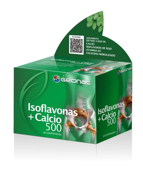 Isoflavonas + calcio (60 comprimidos)