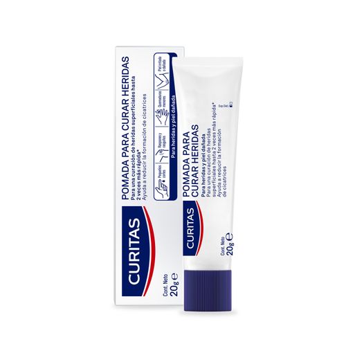 Pomada para curar heridas cicatrización hasta 2x más rápida