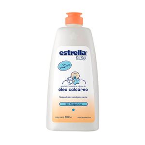 Baby oleo calcareo 500 ml sin fragancia con extracto de algodon