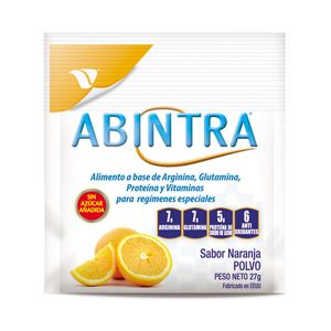 Alimento abintra sobre 27 gr