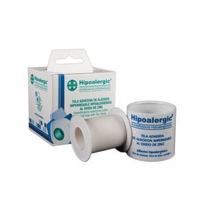 Cinta adhesiva impermeable de algodón  5cm x 4m (1 rollo)