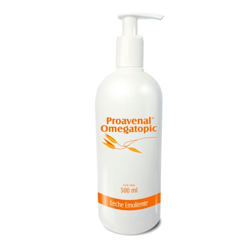 Leche emoliente omegatopic por 500 cc