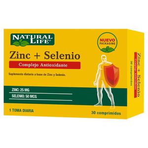 Zinc + Selenio 30 comprimidos