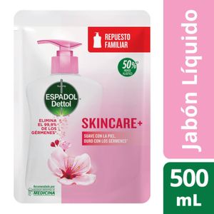 Jabón líquido antibacterial skincare repuesto 500 ml