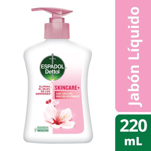 Jabón líquido antibacterial skincare 220 ml