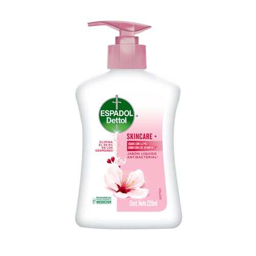 Jabón líquido antibacterial skincare 220 ml