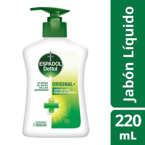 Jabón líquido antibacterial original 220 ml
