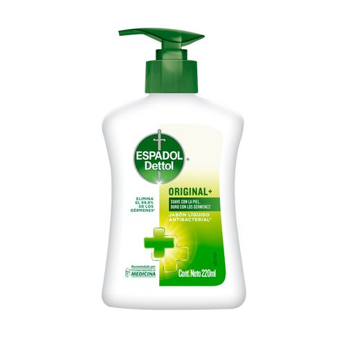 Jabón líquido antibacterial original 220 ml