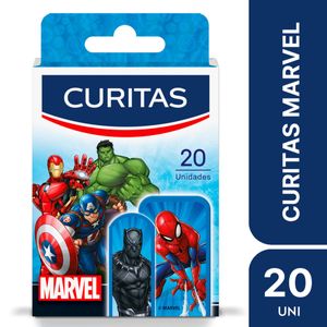 Apósitos adhesivos marvel para niños