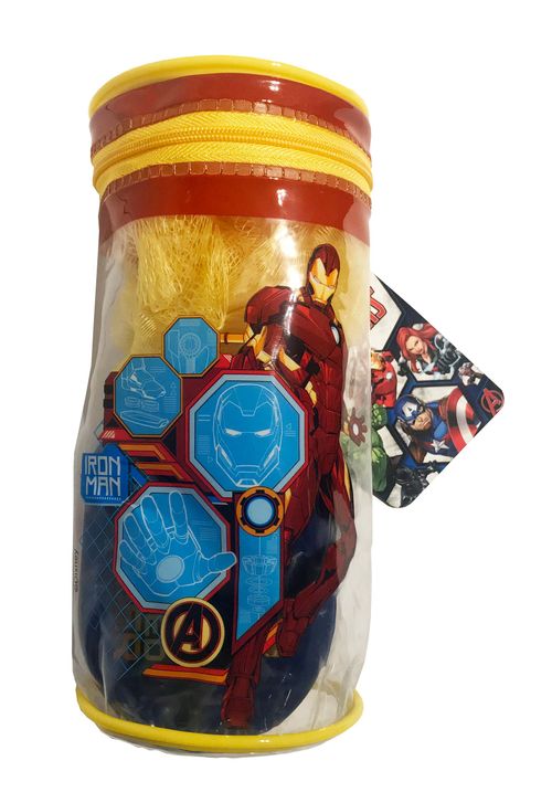 Set de baño (estuche + esponja + peine + jabonera + lima)