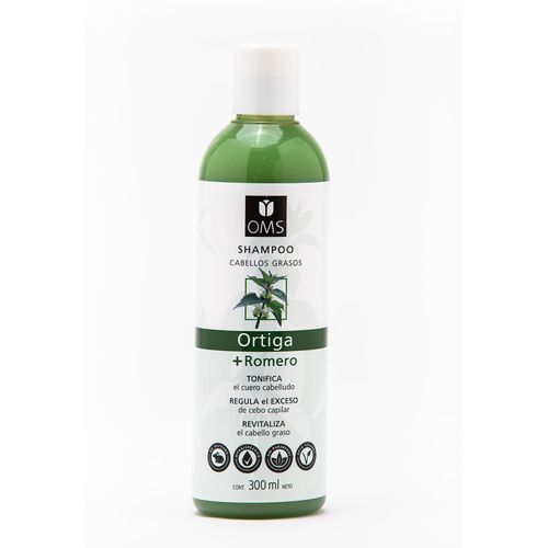 Shampoo ortiga y romero 300 ml