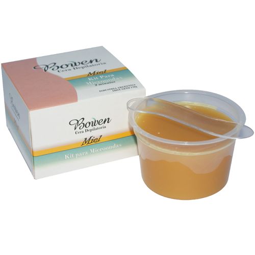 Cera depilatoria miel kit microondas 170 gr