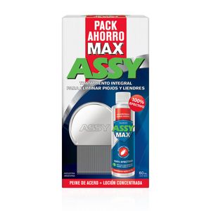 Pack ahorro locion max + peine