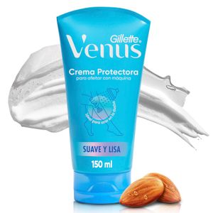 Crema de afeitar mujer con aceite de almendras 150 ml
