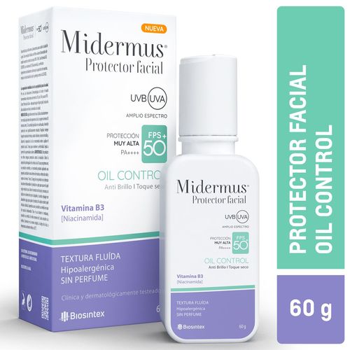 Proteccion solar fps50 oil control 60 gr