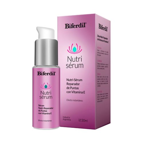 Serum Nutri reparador de puntas con Vitamina E 30 ml