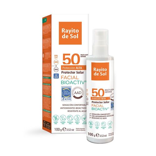 Protector solar facial fps50 100 gr