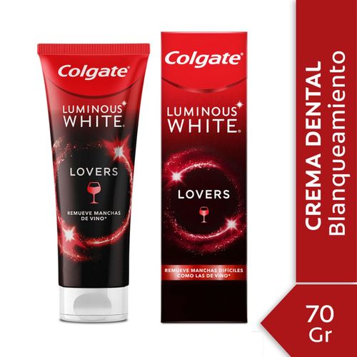 Pasta dental luminous white lovers vino 70g