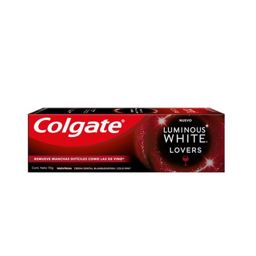Pasta dental luminous white lovers vino 70g