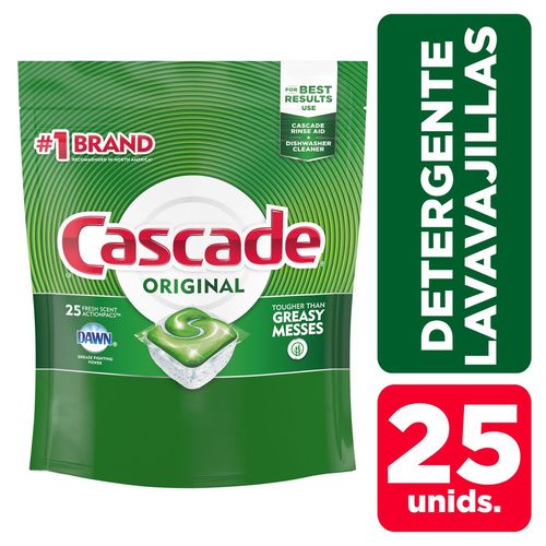 Detergente para lavavajillas 25 tabletas