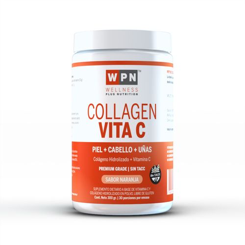 Suplemento dietario a base de vitamina C y colágeno hidrolizado 300 gr