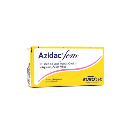 Azidac fem por 32 cápsulas