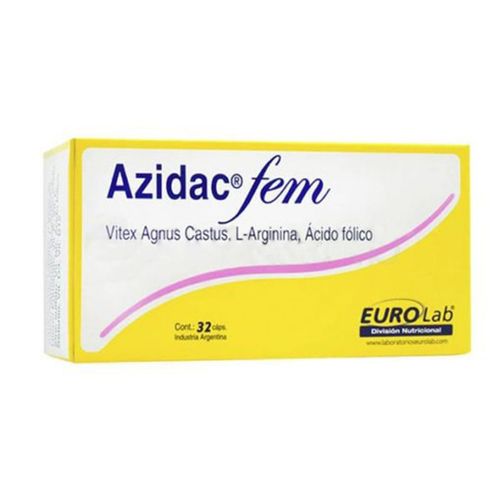Azidac fem por 32 cápsulas