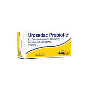 Urosedac probiotic por 32 cápsulas