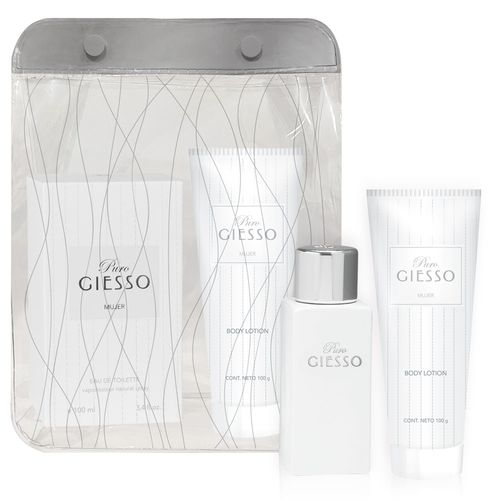 Bolso pvc puro naturaleza for women (edt 100 ml + body lotion)