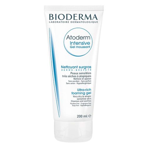 Atoderm intensive gel moussant con poder hidratante para pieles secas 200ml