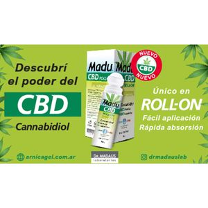 Cbd roll on isolated cannabidiol rápida absorción 90 grs