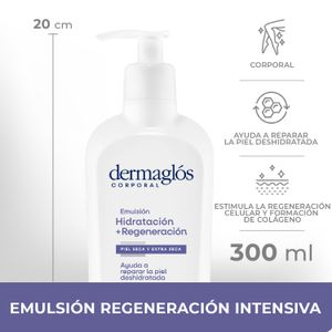 Emulsión corporal hidratación + regeneración 300 gr