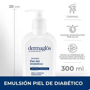 Emulsión corporal piel del diabético 300 ml