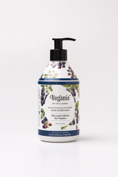 Jabón líquido exfoliante mora 400 ml