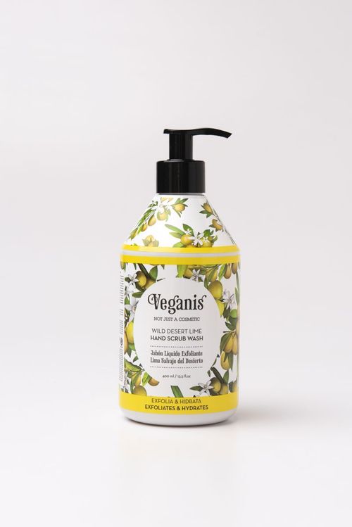 Jabón líquido exfoliante lima 400 ml