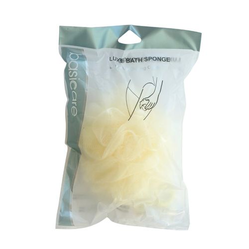 Pompon de baño de lujo con cordon (marfil)