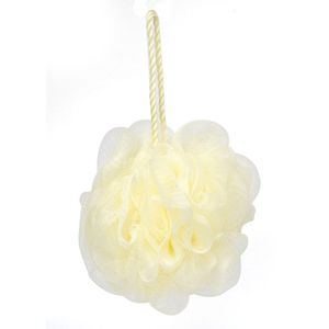 Pompon de baño de lujo con cordon (marfil)