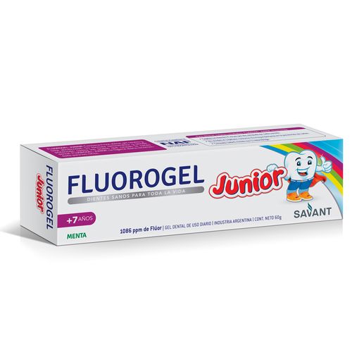 Gel dental con fluor junior menta 60 gr.