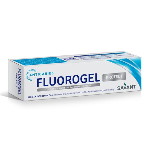 Gel dental con fluor protect menta 60 gr.