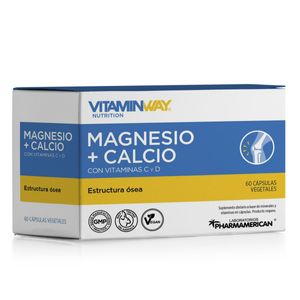 Suplemento dietario magnesio y calcio (60 cápslas)